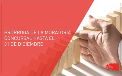 Prórroga de la moratoria concursal hasta el 31 de diciembre