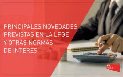 Novedades previstas en la LPGE: Apuntes fiscales para 2022