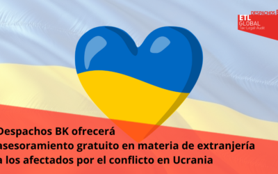 Despachos BK ofrecerá asesoramiento gratuito a los afectados por el conflicto en Ucrania