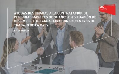 Ayudas para la contratación de personas mayores de 33 años en desempleo | Gobierno Vasco